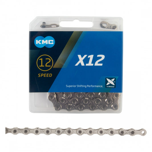 KMC Chain X12 Chain Silver, 126 links