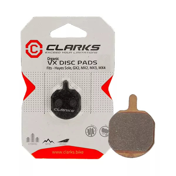Clarks Organic VX Disc Pads