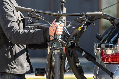 Saris Bones Trunk Rack: 2 Bike, Black