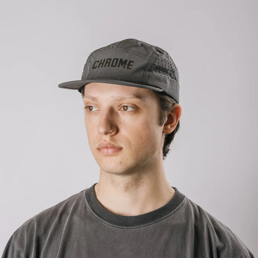 Chrome Industries 5 Panel Cap - Black