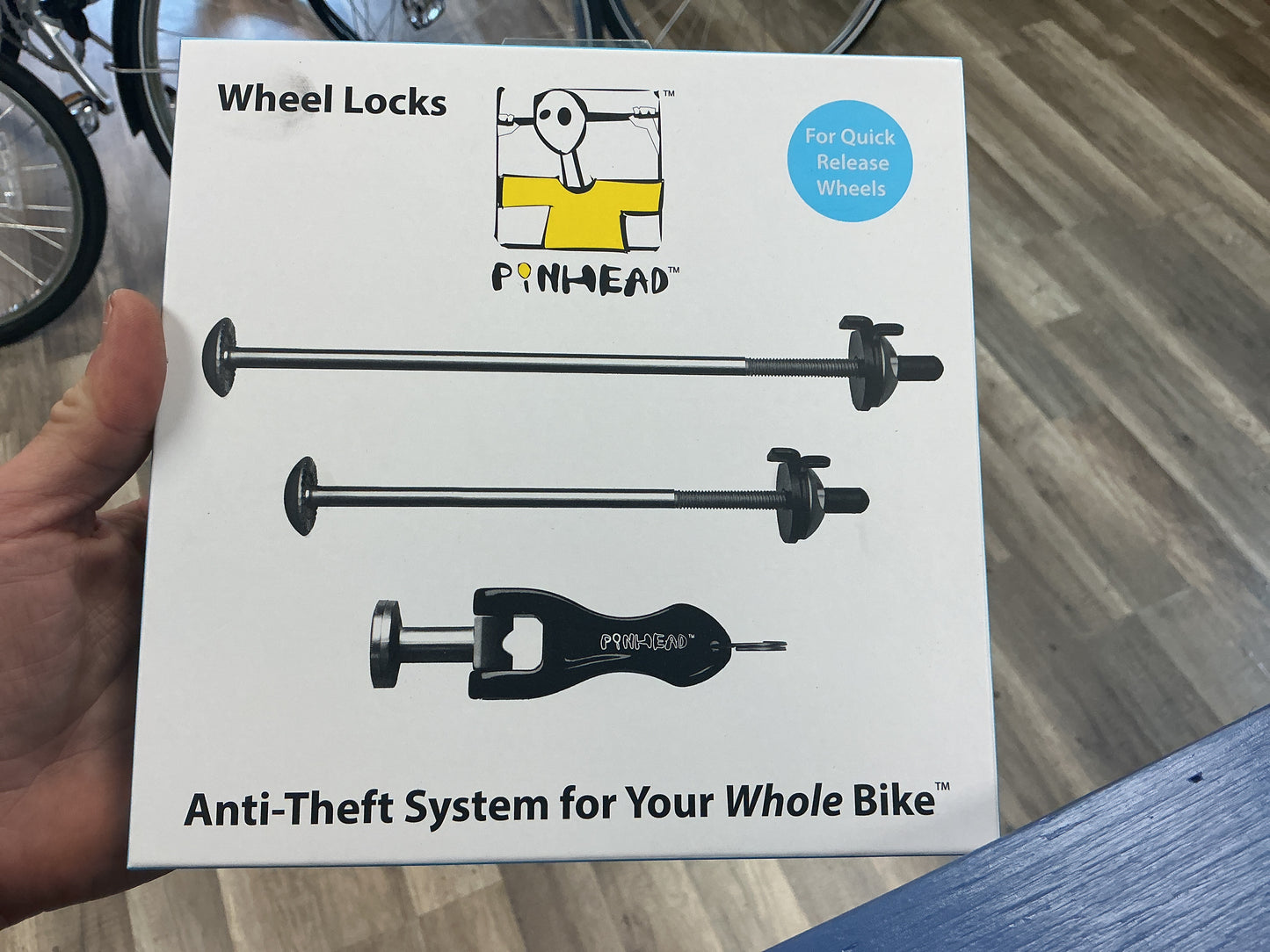 Pinhead 2-Pack Lockset wheel skewers