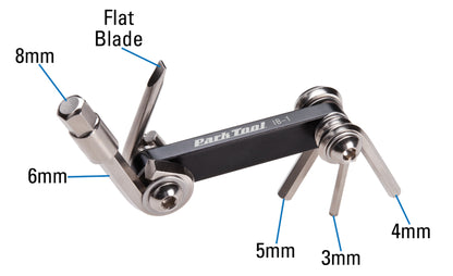 Park Tool IB-1 I-Beam Mini Folding Multi-Tool