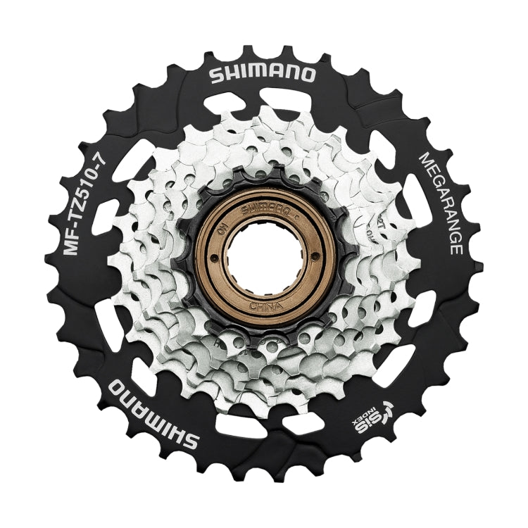 Shimano MF-TZ510-7-CP Multi-Speed Freewheel - 7-Speed - 14-28t