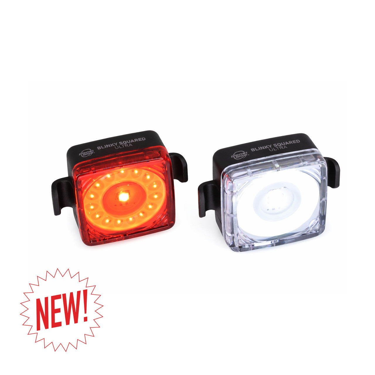 Planet Bike Blinky Squared Ultra Combo Set Bicycle Light