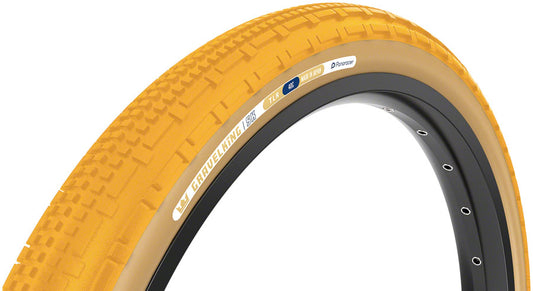 Panaracer Gravelking SK Bicycle Tire Yellow Mustard/Tan Wall 700x45c